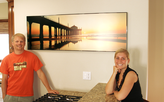 6 Foot Laminate Joanne and Jason 7 2007