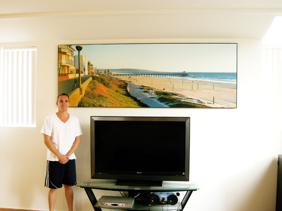 John Gardner and 8 Foot Laminate View South 9 27 11