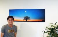 Solar Eclipse on Aluminum copy