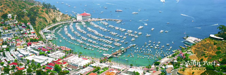 Over view of Avalon Harbor
