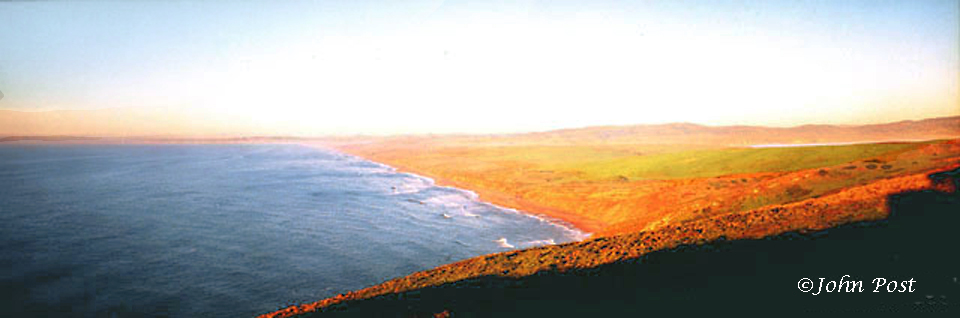 View North from point Reyes