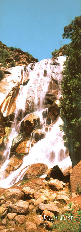 waterfall, vertical