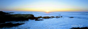 Coastal Seascape Sunset
