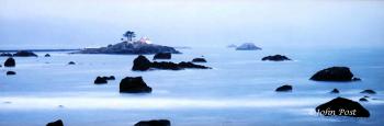 Crescent City Lighthouse Evening