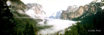 Yosemite with Full Valley Fog