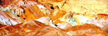Painters Pallett Death Valley Rocks