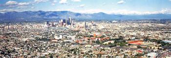 Los Angeles City USC Coliseum Aerial