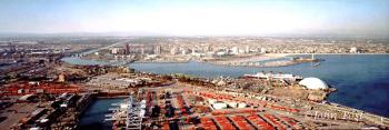 Long Beach Harbor Aerial