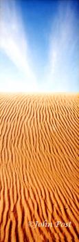 Sand Dune Ripples and Sky Death Valley