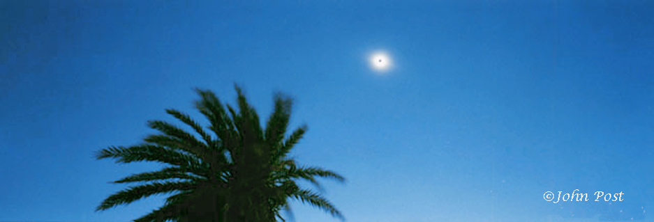 view of solar eclips