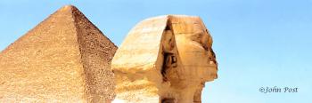 Sphinx Khufu Pyramid Giza
