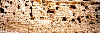 Thebes Ancient Mud Brick Wall