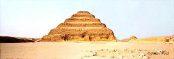 Step Pyramid of Zosar Front View