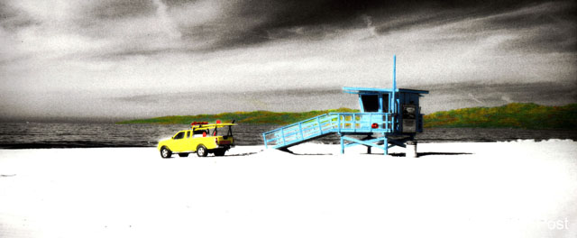 Lifeguard Tower & Truck