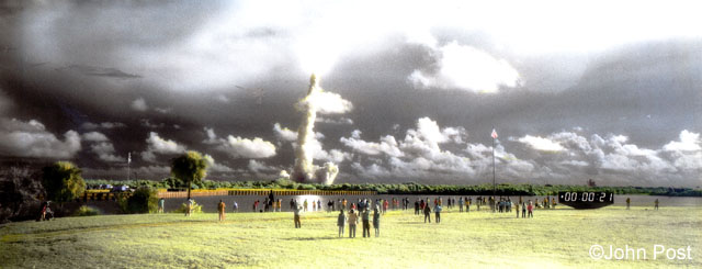 STS-106 +21sec, Space Shuttle Launch