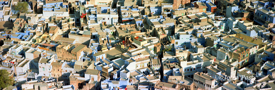 Morning view of jodhpur city and fort, Rajasthan India
