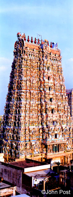 West Gopuram Meenakshi Temple Madurai