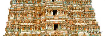 Meenakshi Temple West Tower Madurai