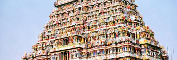 Thiruvarur South Indian Temple Gopuram