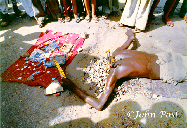 Sadhu Seeking Offerings
