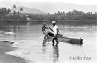 Talpona Man Woman and Boat