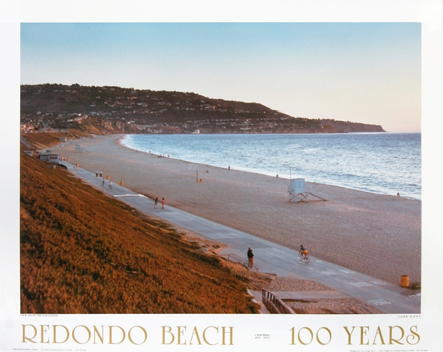 17 Redondo Beach 100 Years CA 22x28 poster