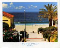 10 Walk Street Manhattan Beach CAlifornia 24x30 poster
