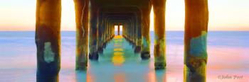 Below the Manhattan Pier