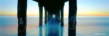 Below Pier Twilight