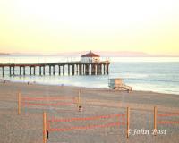 MB Pier Nets Tower and Catalina Island