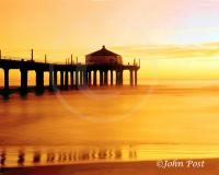 MB Pier Soft Colors at Sunset