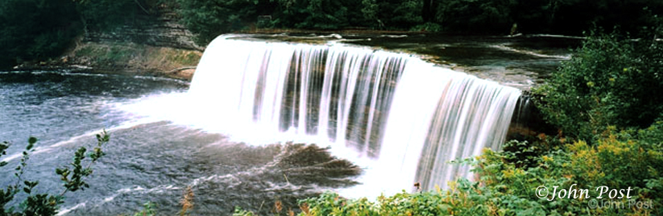 view of waterfall