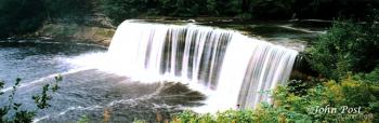 Tahquamenon Waterfall Upper Peninsula