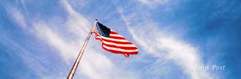 USA Flag Upper Peninsula