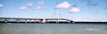 Mackinaw Bridge Clouds