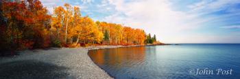 Lake Superior Shoreline Split Rock Beach Minnesota