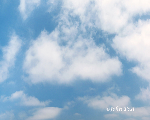 Clouds 6 White Blue