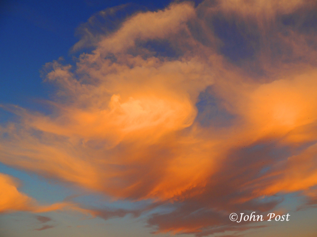 Sunset clouds