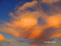 Clouds Sunset Swirl