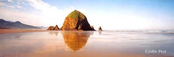 Haystack Rock Morning Cannon Beach