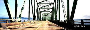 Driving Across Astoria Bridge