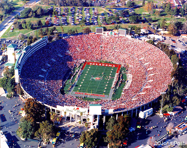 Rose Bowl  - aerial