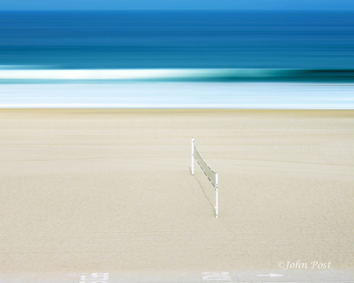Stylized semi-abstract View of Ocean and Seashore, California USA 902666-25-11