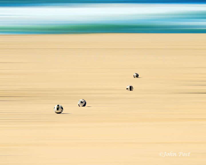 Seascape 043 Four Balls and Beach