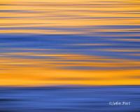 Seascape 023 Water Gold Blue