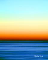 Seascape 025 Blue Water Sunset vt