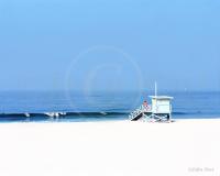 1st Street Lifeguard Tower bodyboarders neptune first Manhattan Beach surfing CA 