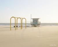 Longfellow Swings and lifeguard Tower