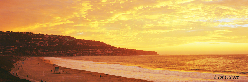 Rat Beach Golden Sunset