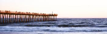 Hermosa Beach Pier and Waves